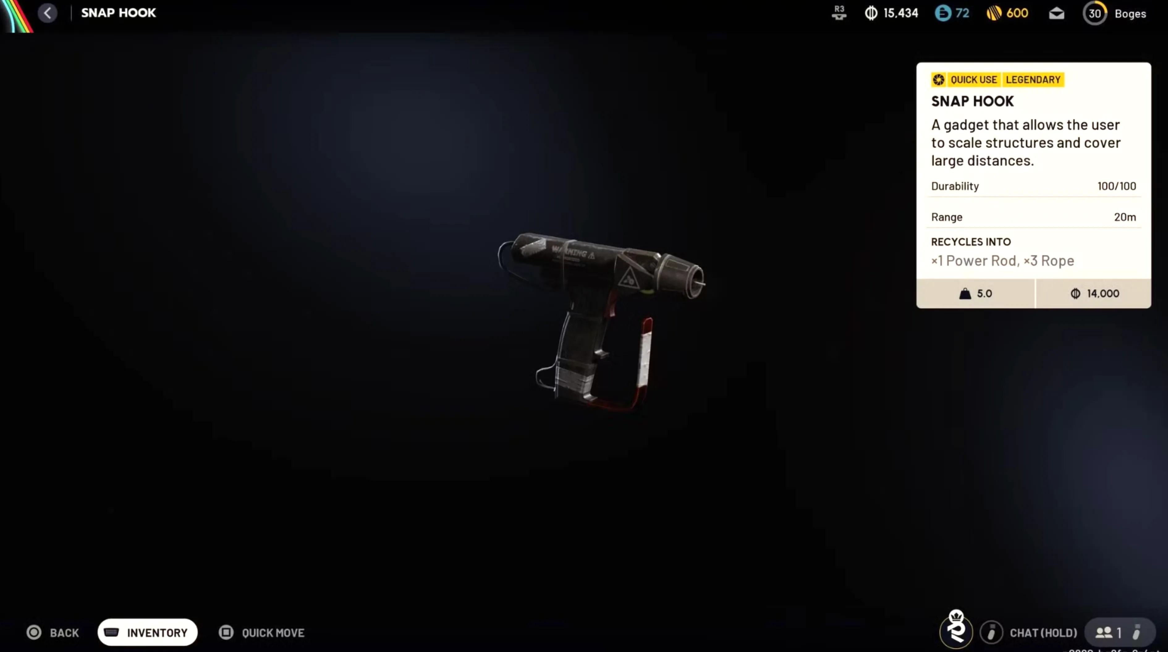 Snap Hook arc raiders